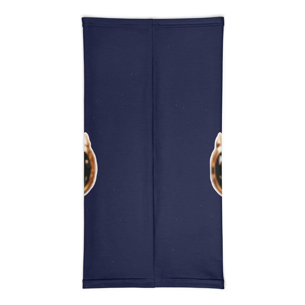VUDU WULF Crystal Paw neck gaiter (Talon): back view
