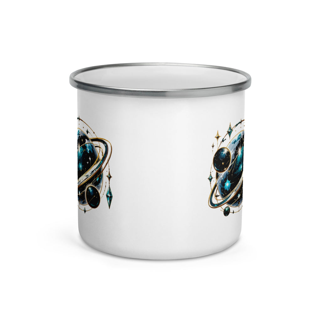 VUDU WULF Crystal Planet enamel mug (Sol): front view
