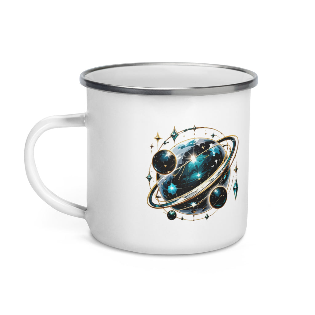 VUDU WULF Crystal Planet enamel mug (Sol): left side